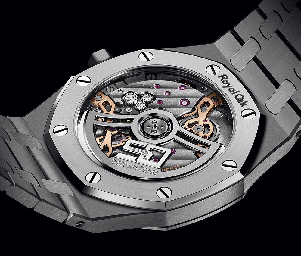 audemars piguet royal oak extrathin 39 caseback