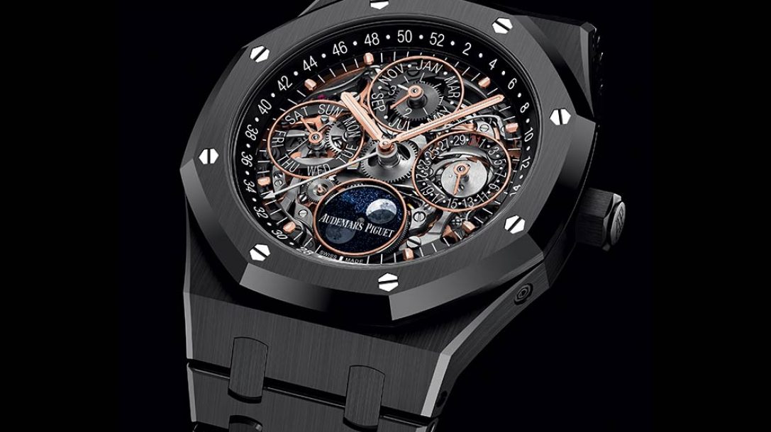 ROYAL OAK PERPETUAL CALENDAR OPENWORKED Audemars Piguet