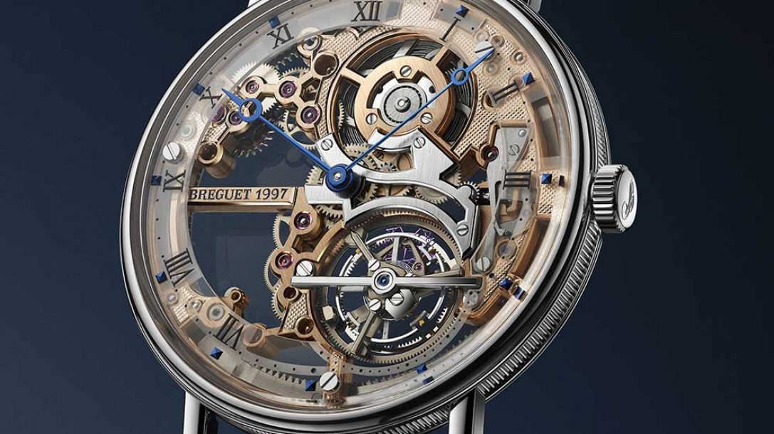 CLASSIQUE TOURBILLON EXTRA-PLAT SQUELETTE 5395 Breguet