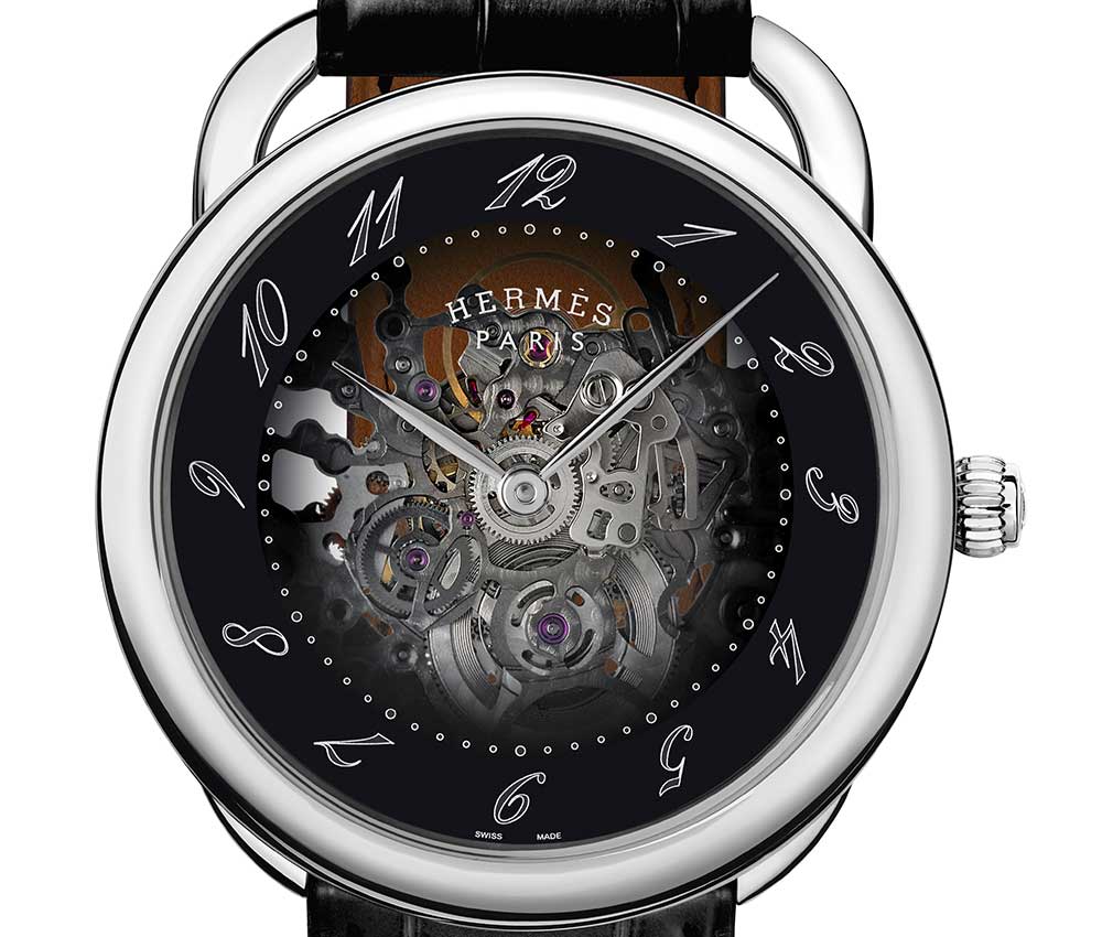 hermes arceau squelette closeup