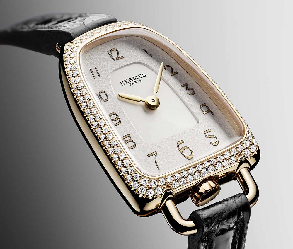 hermes galop 2021 diamonds closeup