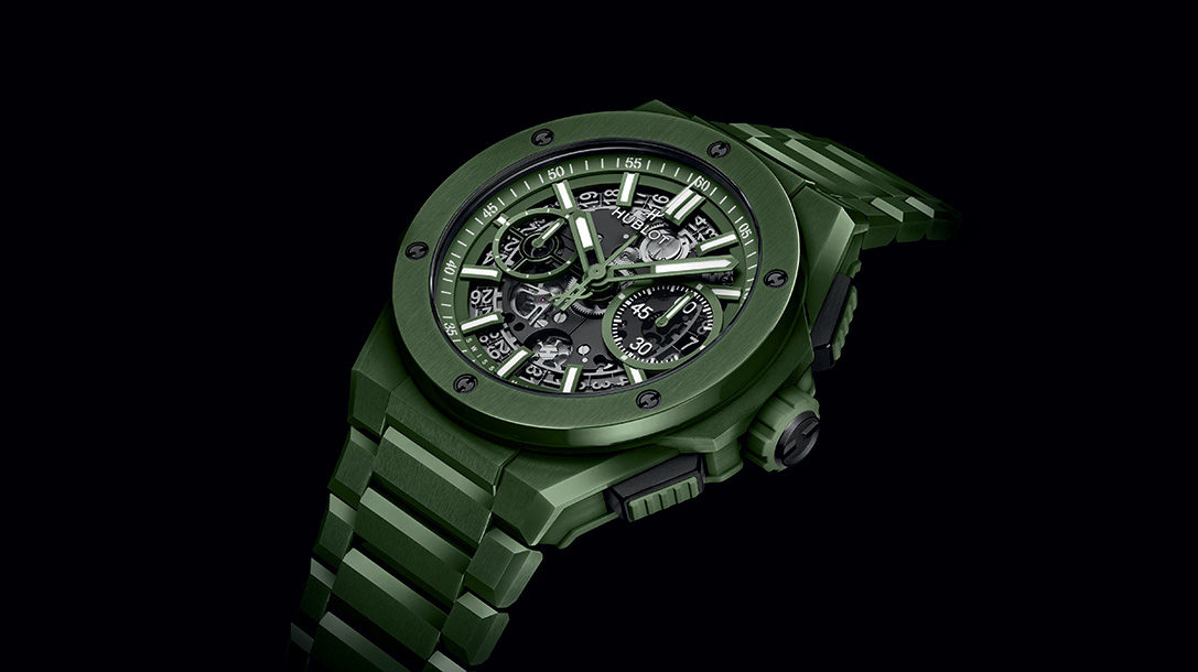 Big Bang Integral Ceramic: spring colours Hublot