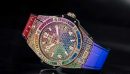 hublot big bang one click rainbow watches news