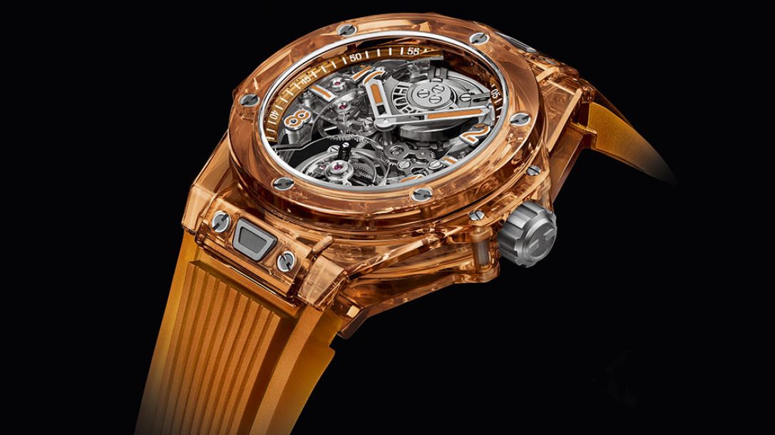 BIG BANG TOURBILLON AUTOMATIC ORANGE SAPPHIRE Hublot