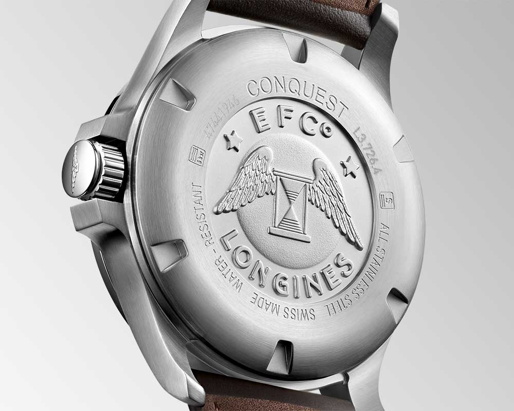 longines vhp conquest leather casback