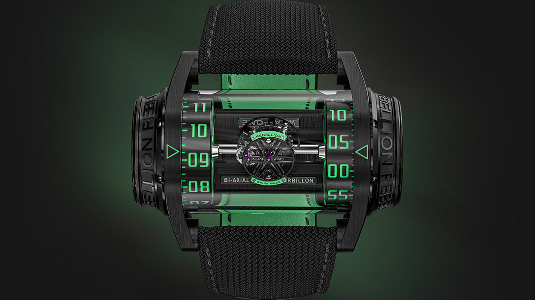 WEAP-ONE BIAXIAL FLYING TOURBILLON Rebellion Timepieces