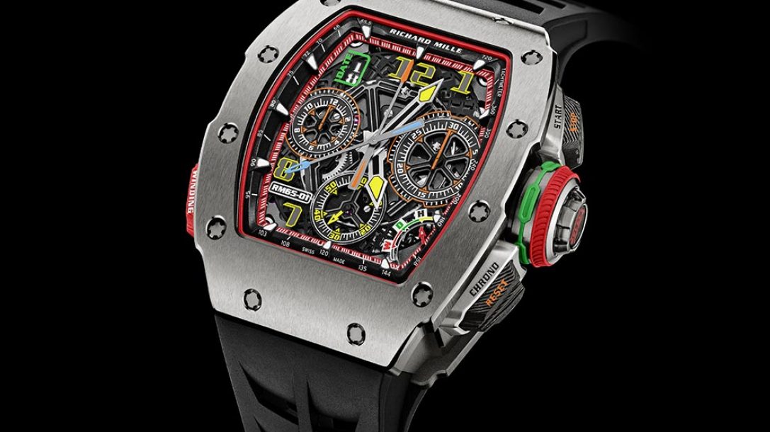 RM 65-01 AUTOMATIC SPLIT-SECOND TITANIUM CHRONOGRAPH Richard Mille