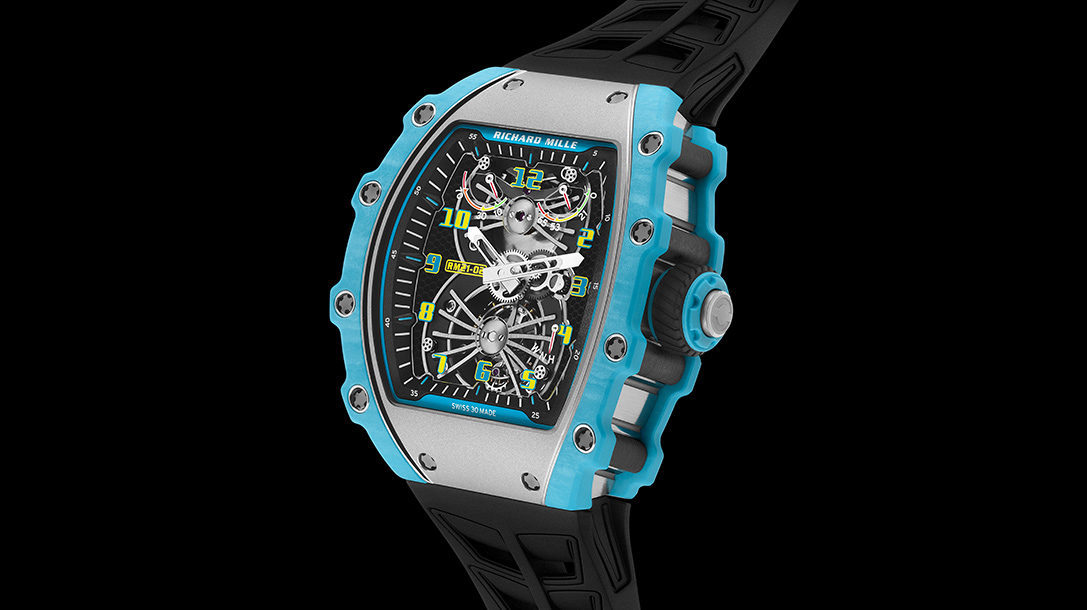 RM 21-02 TOURBILLON AERODYNE BLUE Richard Mille