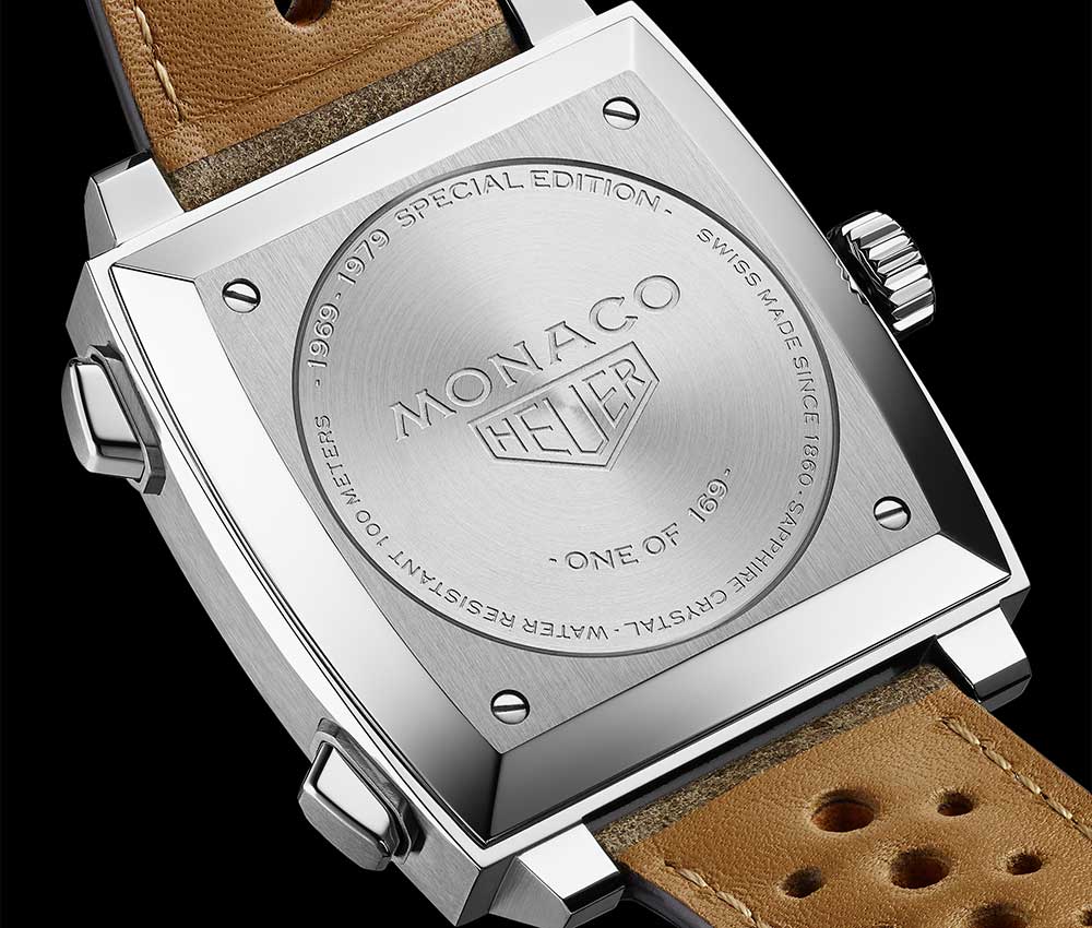 tag heuer monaco 1969 1979 limited caseback