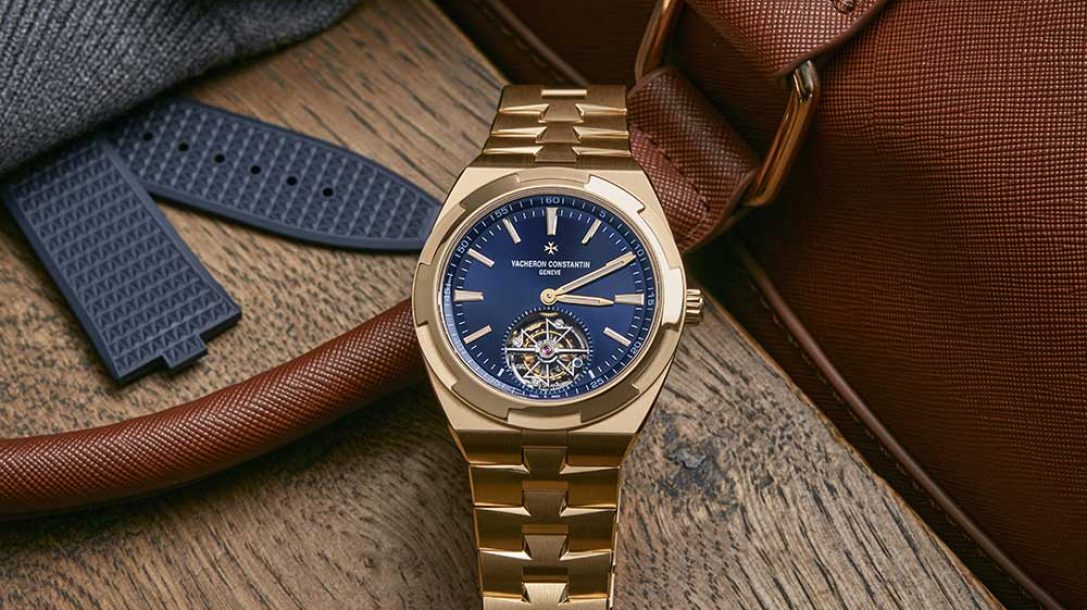 OVERSEAS TOURBILLON OR ROSE Vacheron Constantin