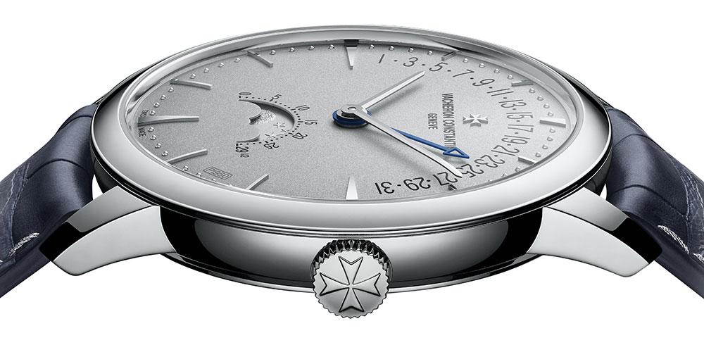 vacheron constantin patrimony moon-phase retro date platinium profile