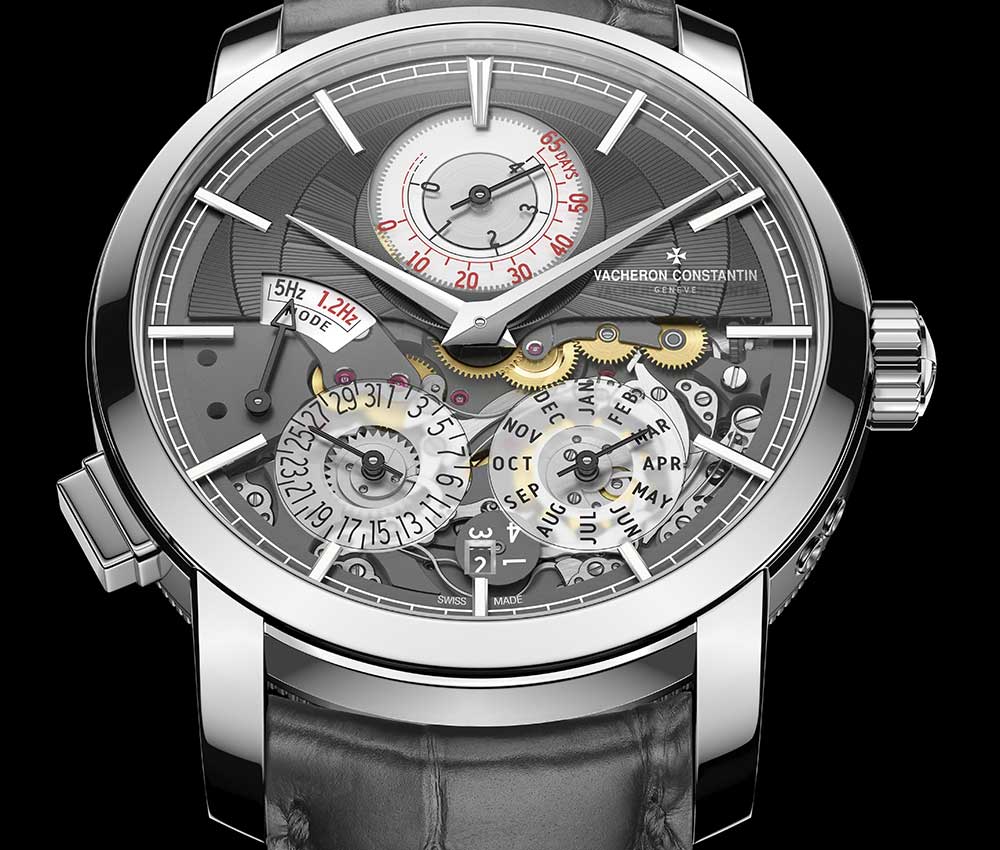 vacheron constantin traditionnelle twin beat closeup