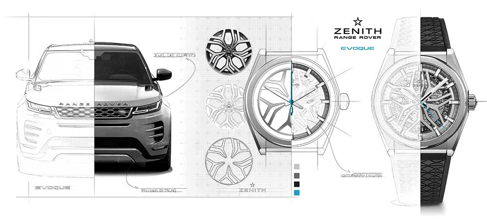 zenith defy classic range rover draw